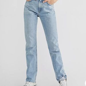 Agolde Cherie High Rise Straight in Merit